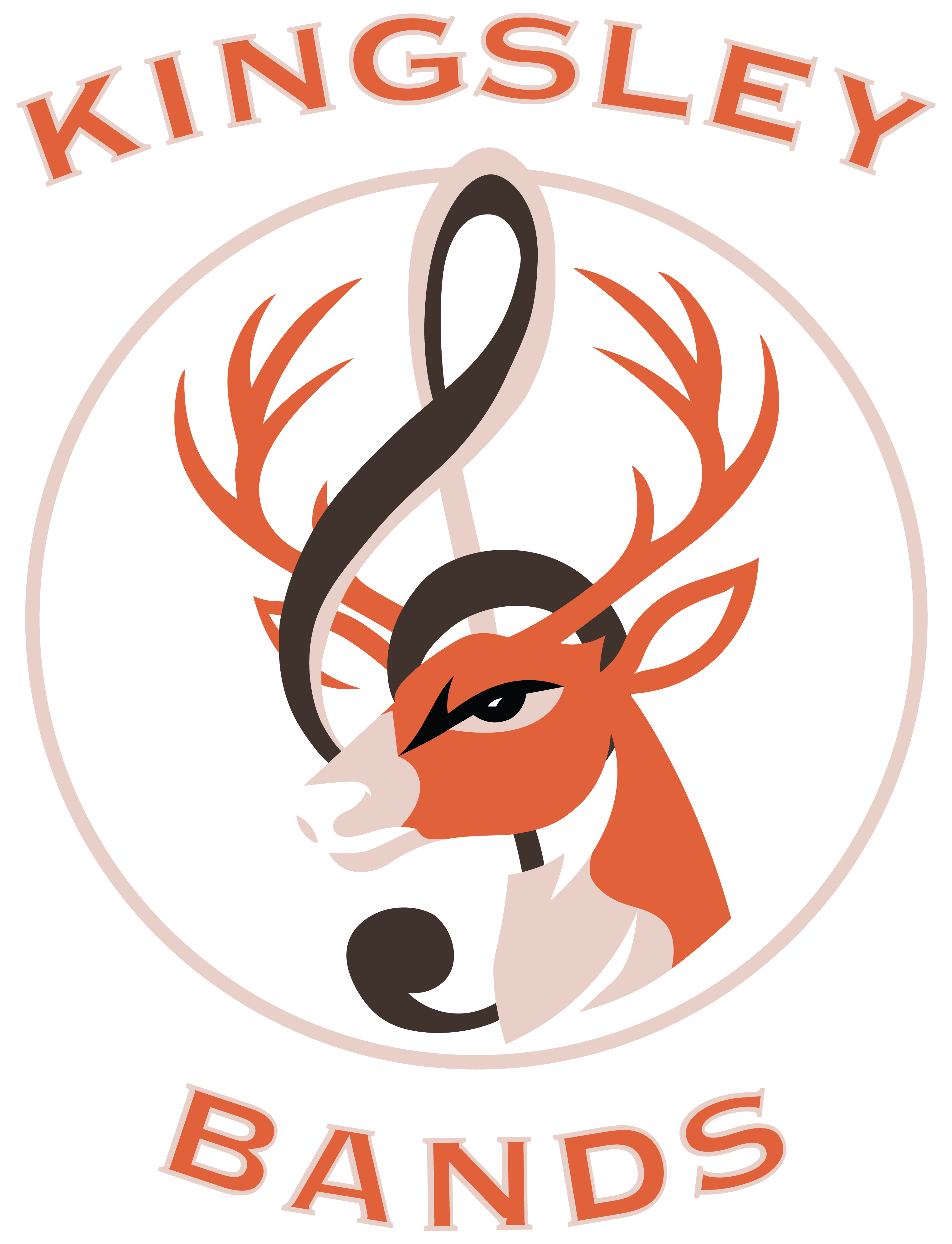 5" x 6.56" White Vinyl Decal
