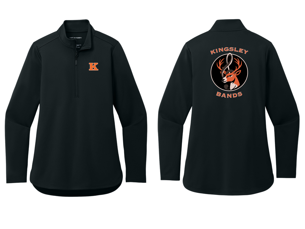 Port Authority® Women's C-FREE® Double Knit 1/4-Zip