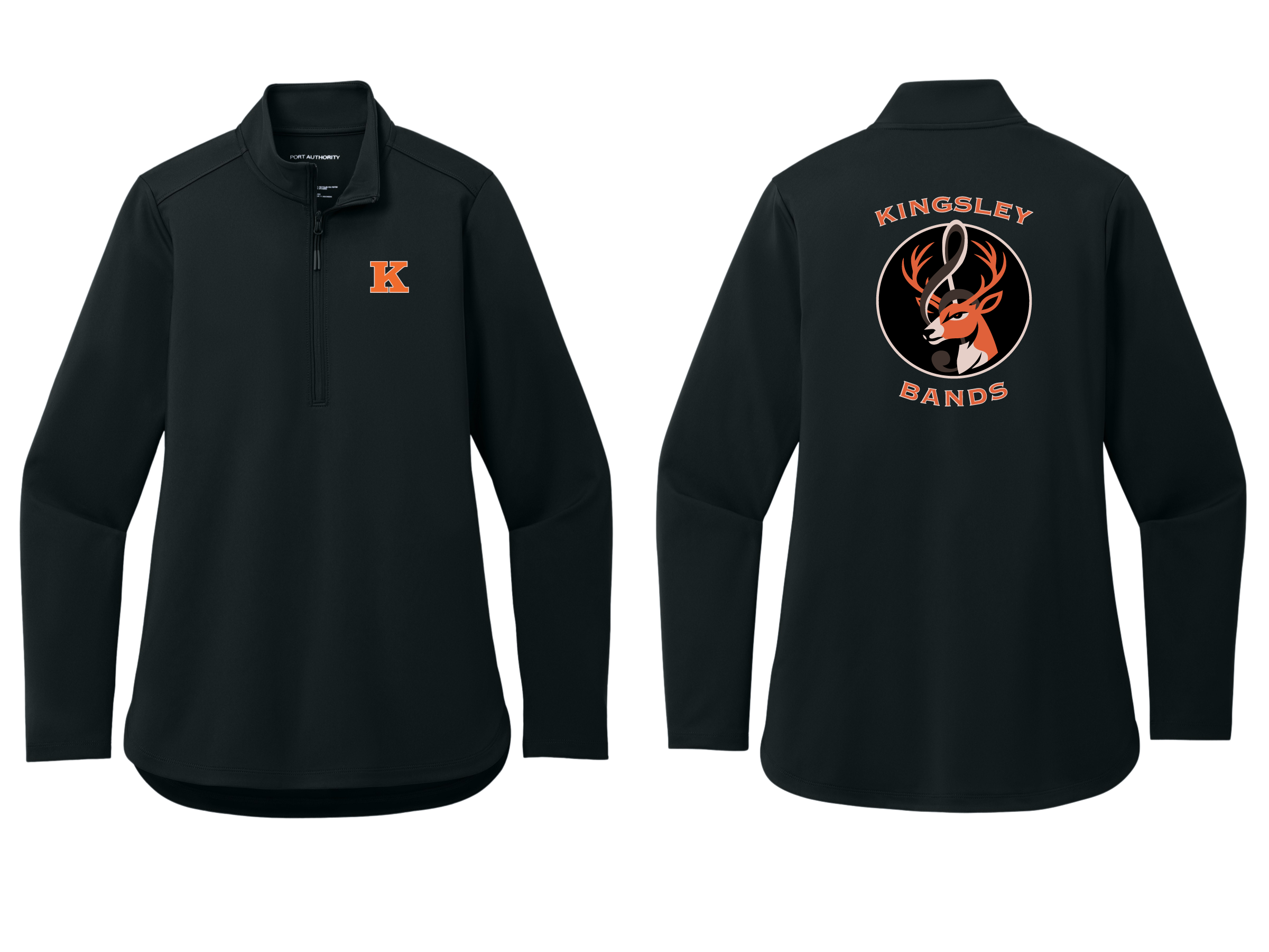 Port Authority® Women's C-FREE® Double Knit 1/4-Zip