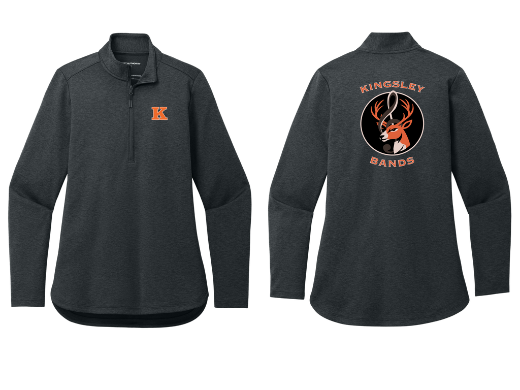 Port Authority® Women's C-FREE® Double Knit 1/4-Zip