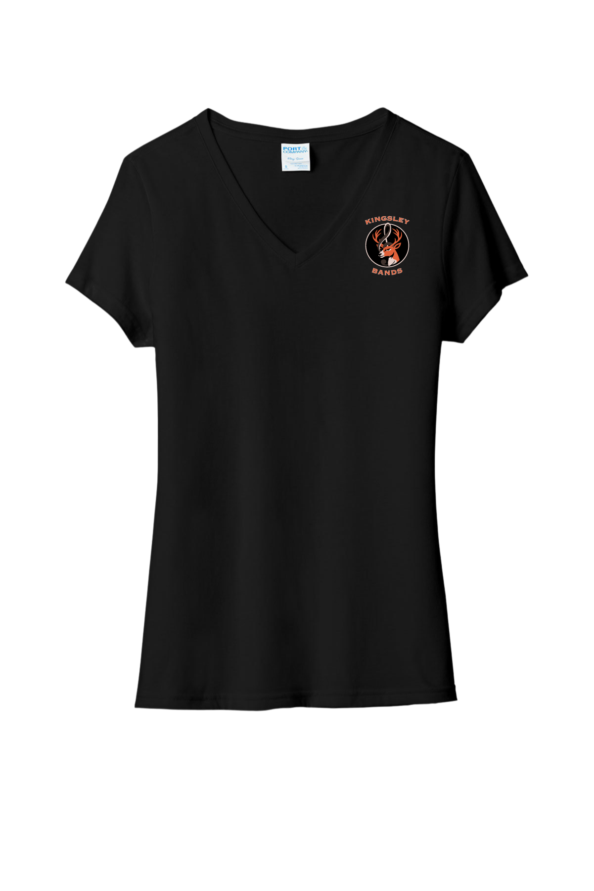 Port & Co™ Women's Tri-Blend V-Neck Tee