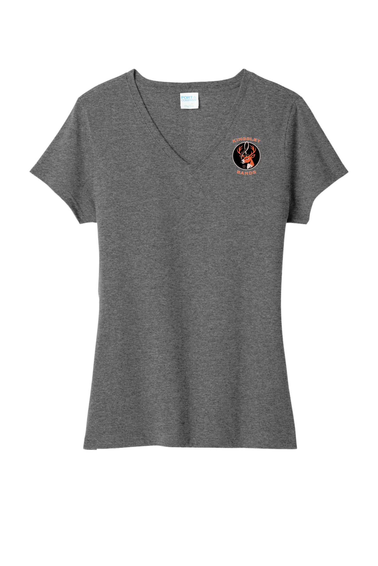 Port & Co™ Women's Tri-Blend V-Neck Tee