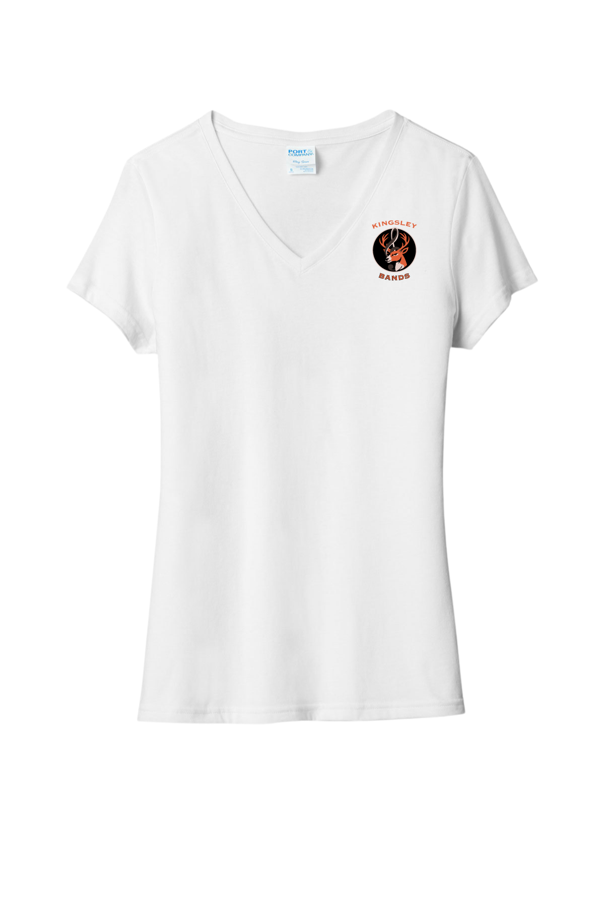 Port & Co™ Women's Tri-Blend V-Neck Tee