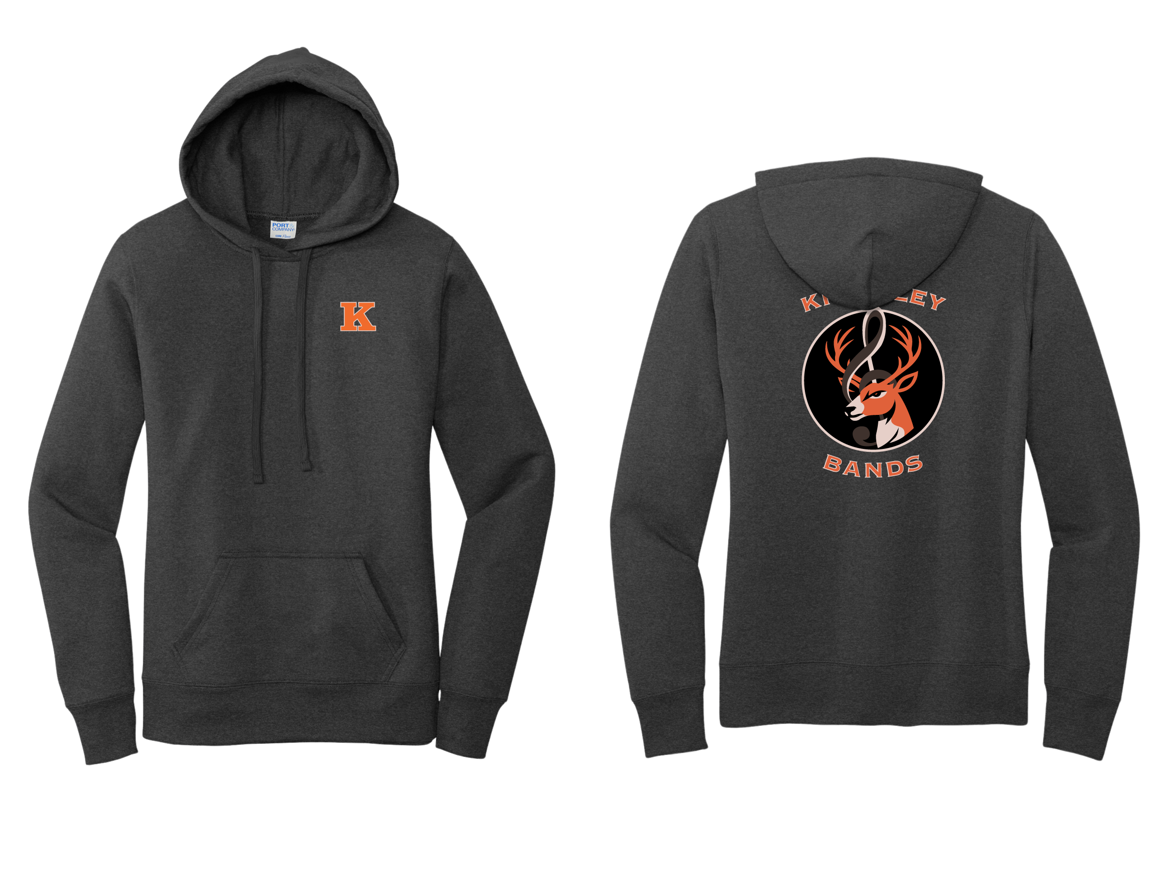 Port & Co™ Women's Core Fleece Pullover Hooded Sweatshirt