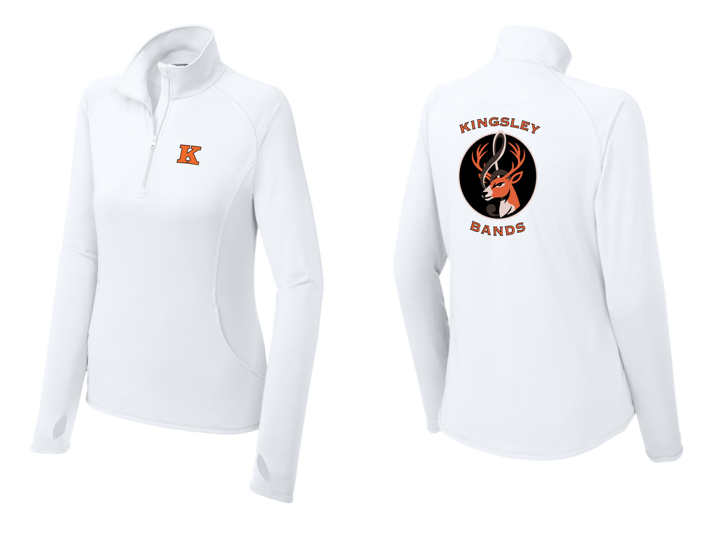 Sport-Tek® Women's Sport-Wick® Stretch 1/4-Zip Pullover