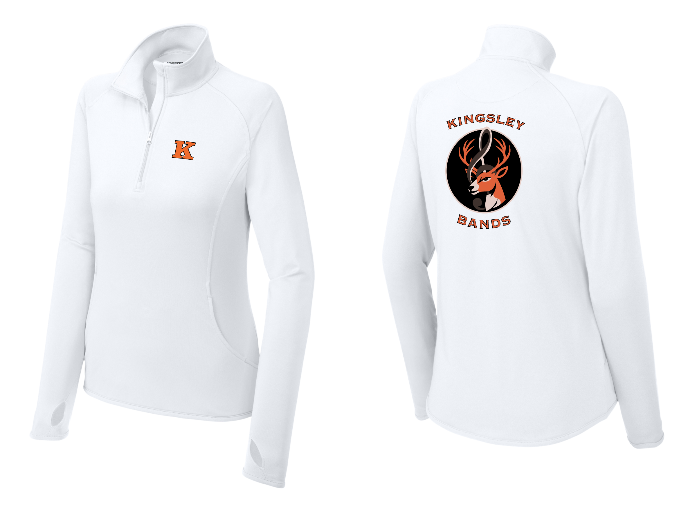 Sport-Tek® Women's Sport-Wick® Stretch 1/4-Zip Pullover