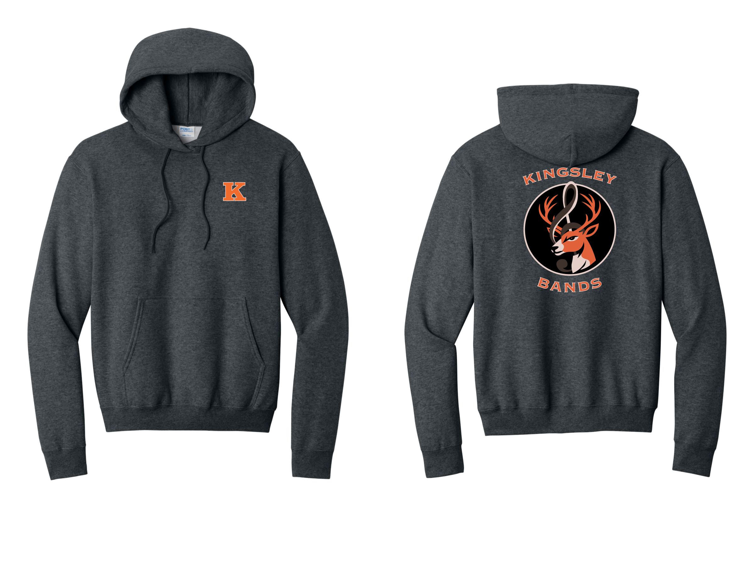 Port & Co™ Core Fleece Pullover Hooded Sweatshirt