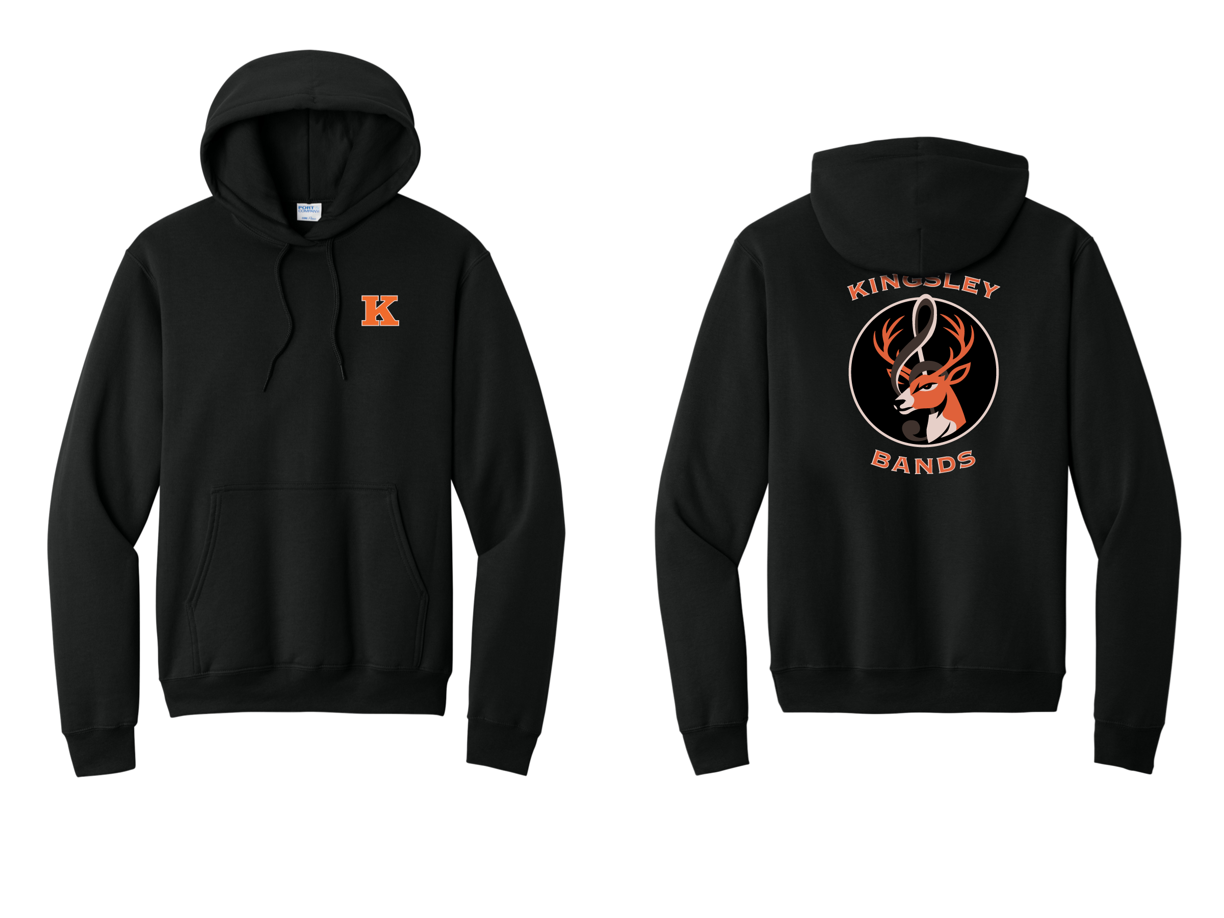 Port & Co™ Core Fleece Pullover Hooded Sweatshirt