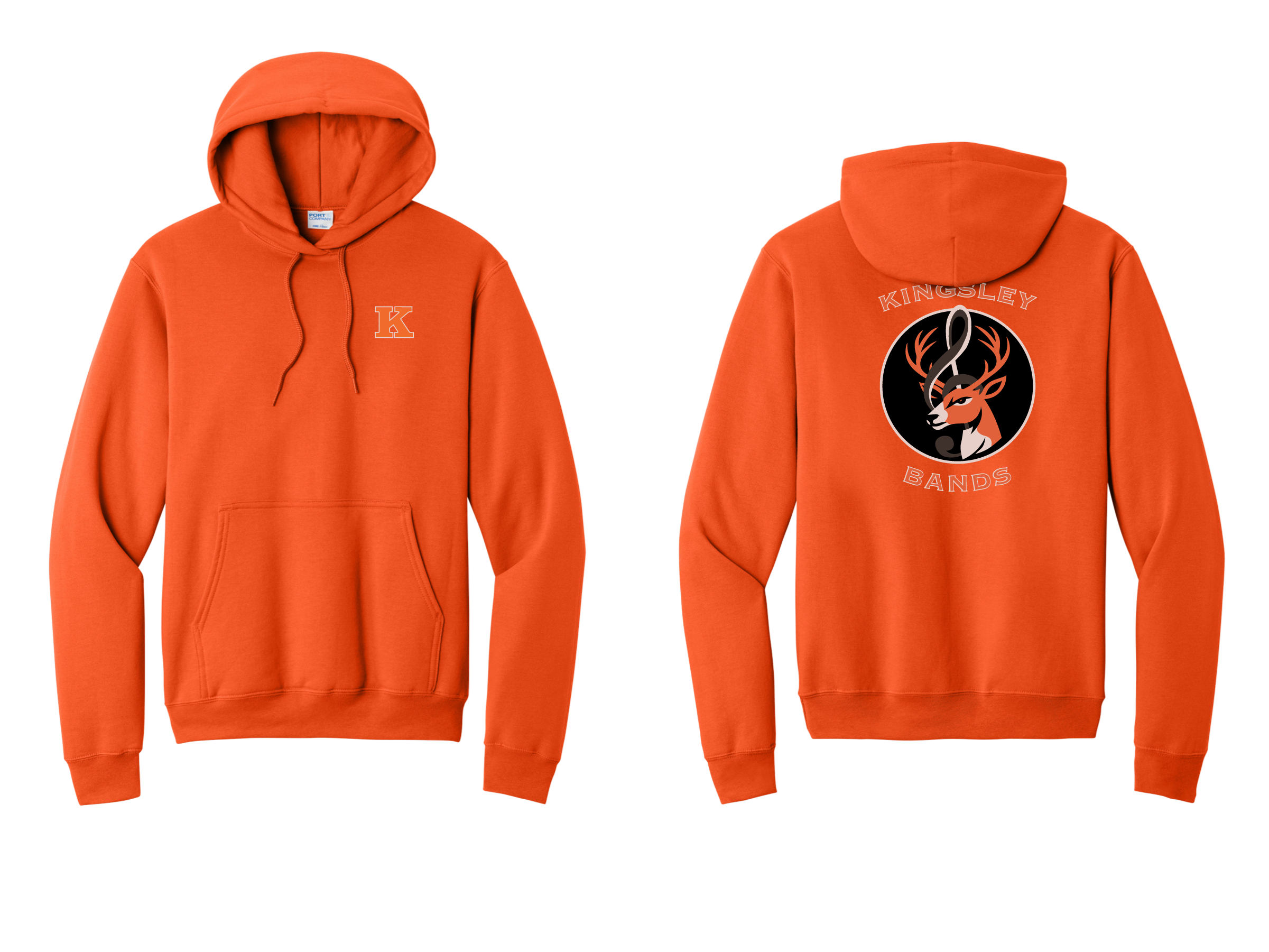 Port & Co™ Core Fleece Pullover Hooded Sweatshirt