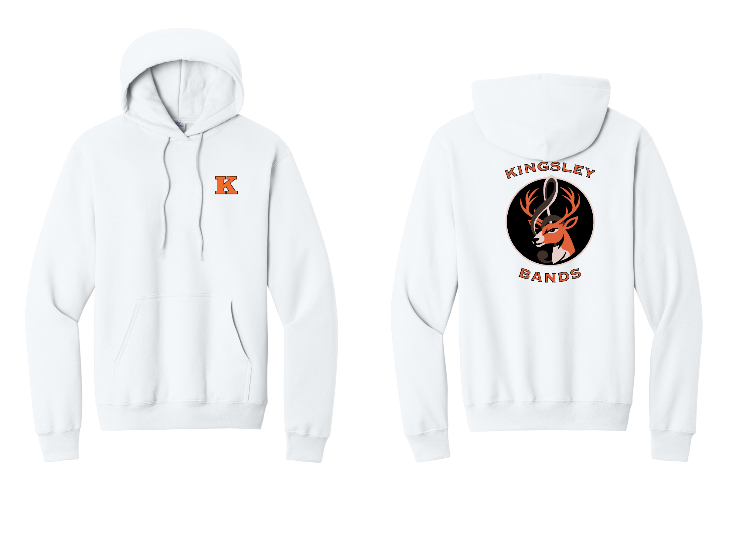 Port & Co™ Core Fleece Pullover Hooded Sweatshirt