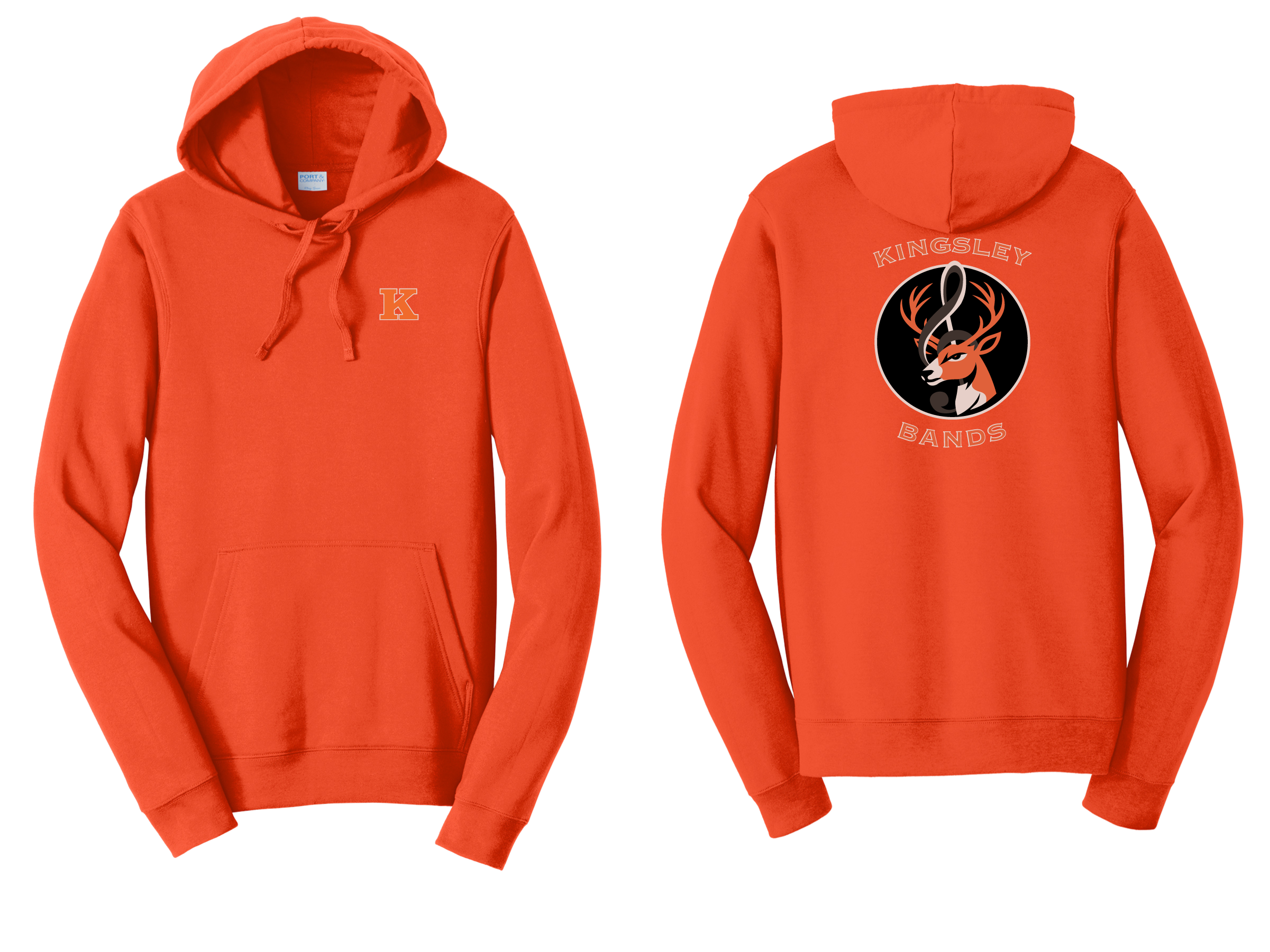 Port & Co™ Fan Favorite™ Fleece Pullover Hooded Sweatshirt